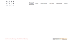 Desktop Screenshot of pattidixondesign.com